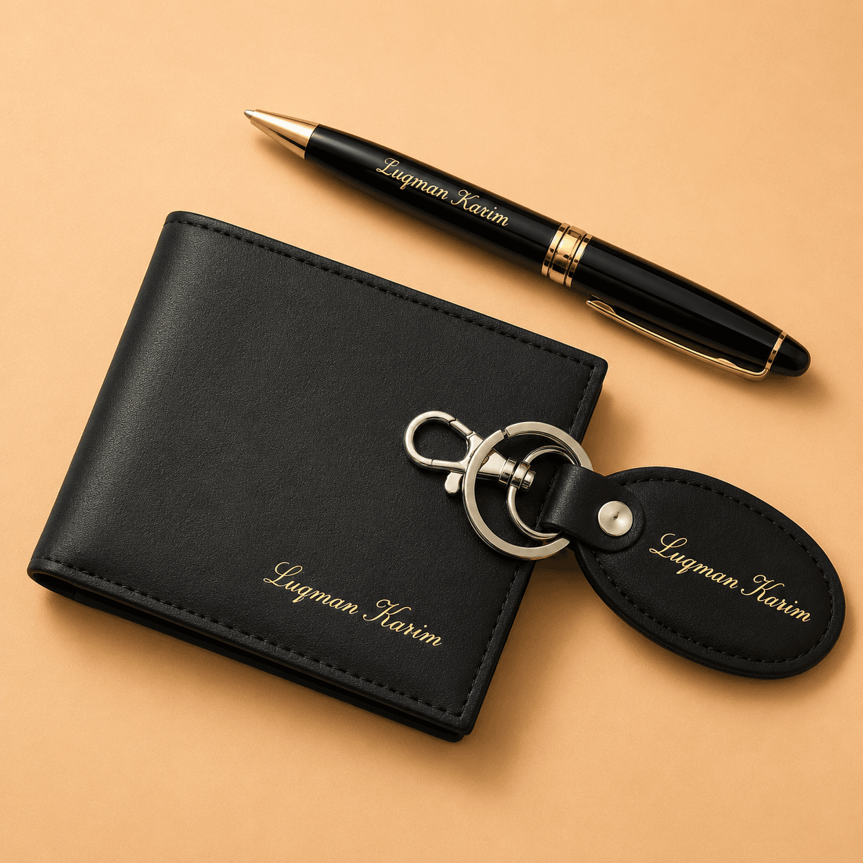 Customize Wallet Keychain Pen Set