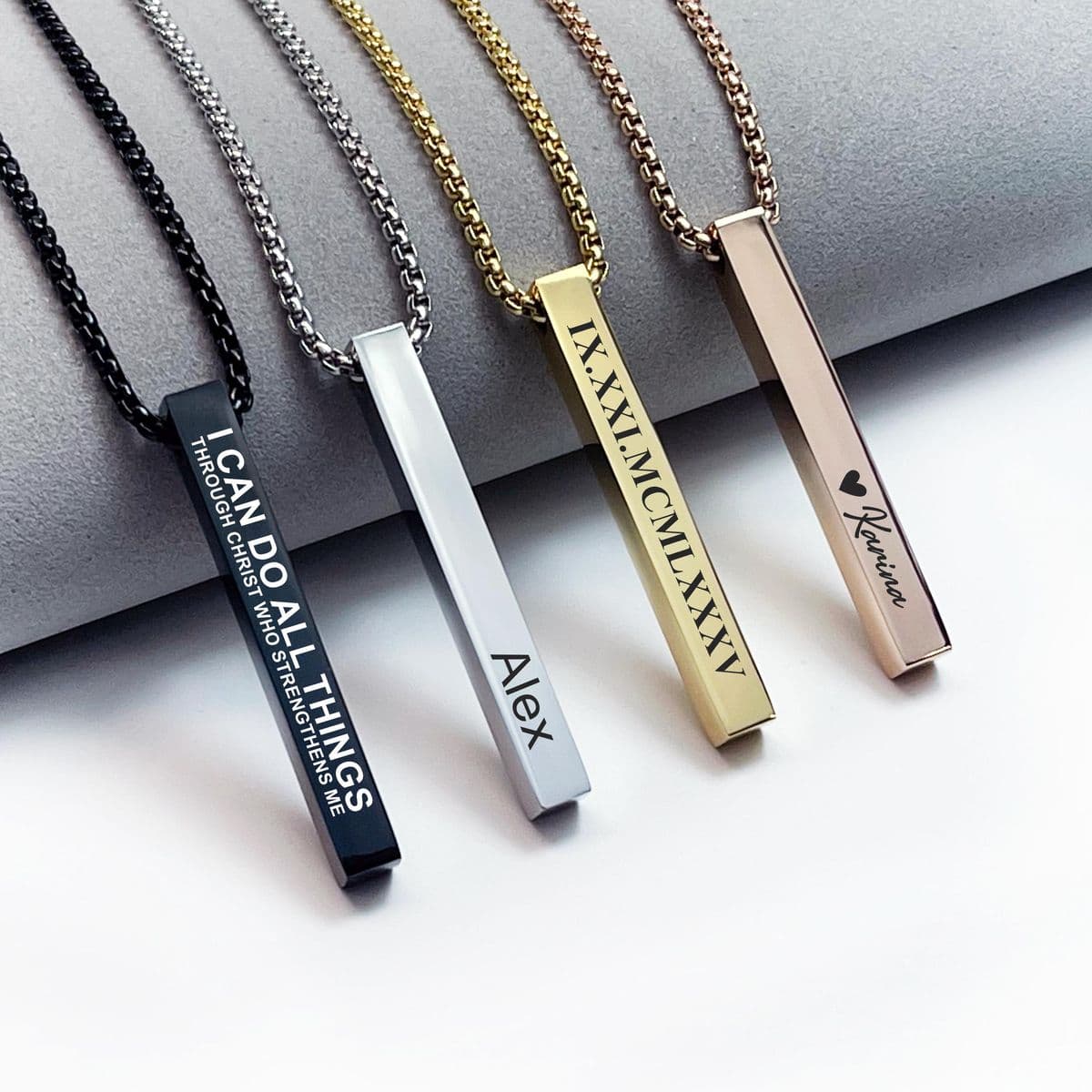 Customized Artificial Name Necklace Locket